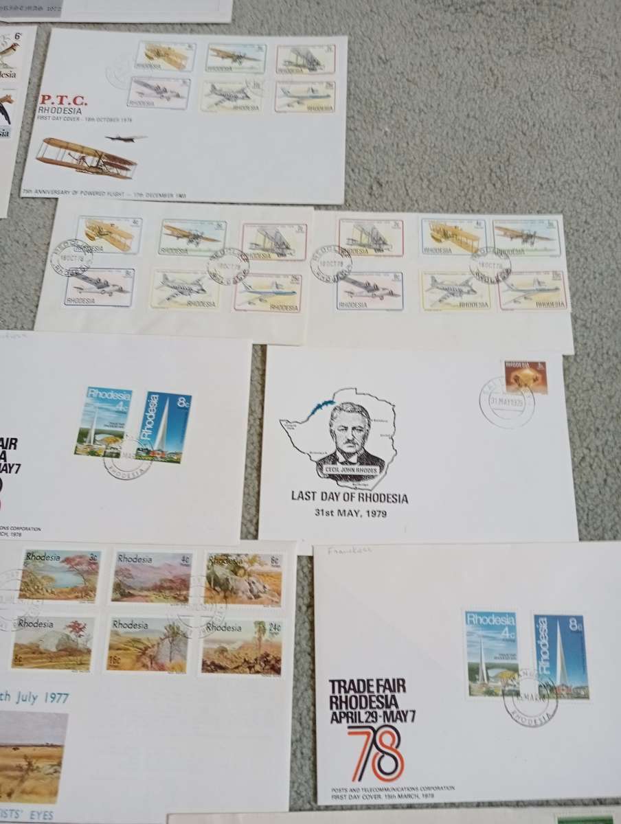 ZIMBABWE LOVELY  FDC`S WITH FORMAT CHANGES SEE BELOW
