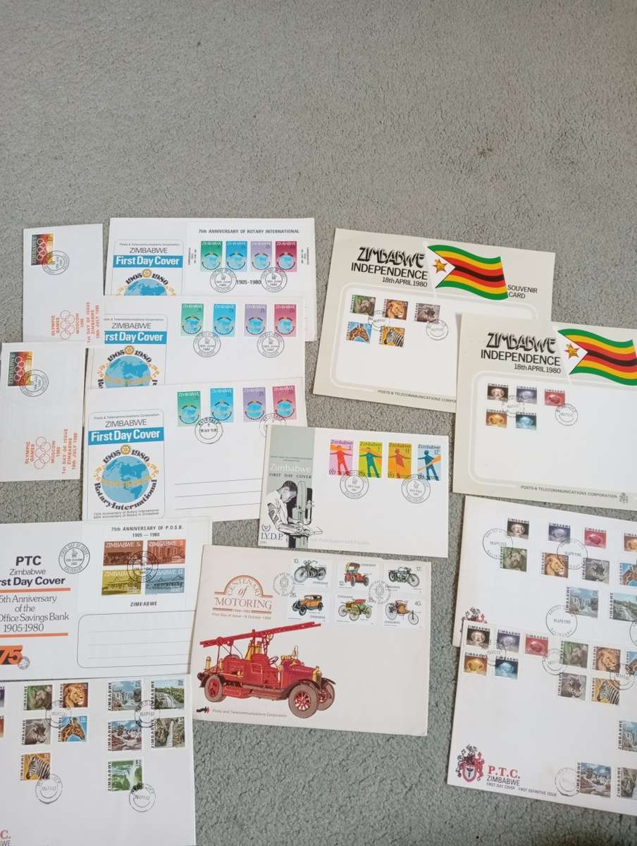 ZIMBABWE LOVELY  FDC`S WITH FORMAT CHANGES SEE BELOW