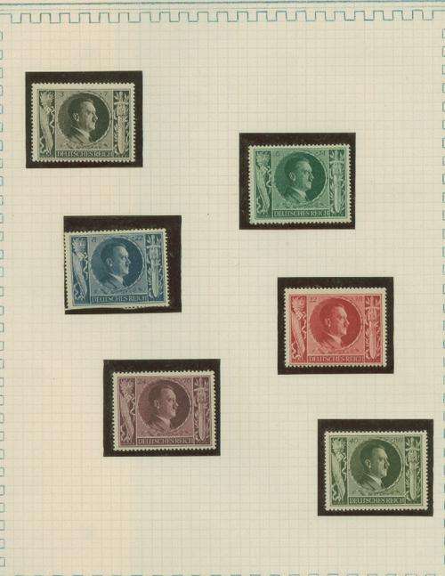 ANOTHER PART OF THE GERMAN COLLECTION UNMOUNTED MINT WITH ARTICLES