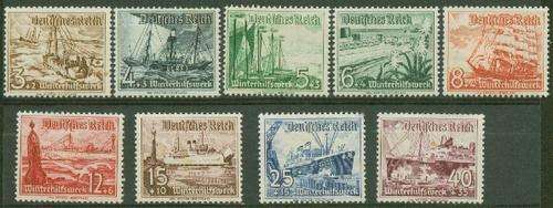 GERMANY-1937 FINE MINT SET