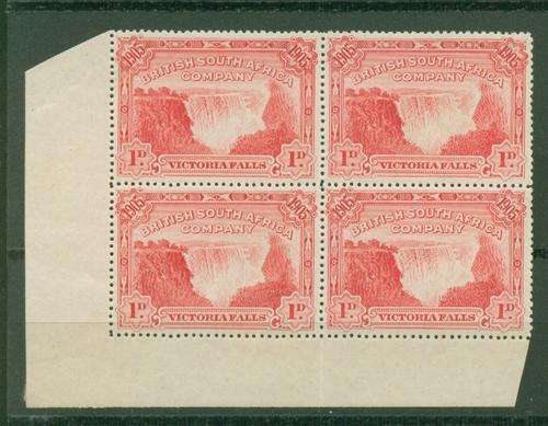 BSAC-1d FALLS VERY FINE BLOCK OF 4-READ BELOW R700.00+