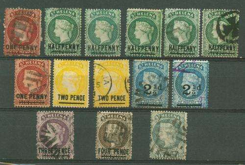 ST.HELENA-QV HIGH CATALOGUE LOT-FINE USED / MINT