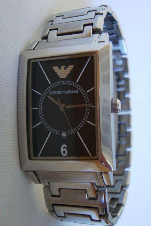 NEW: MENS SILVER EMPORIO ARMANI WATCH ***R4899.99***
