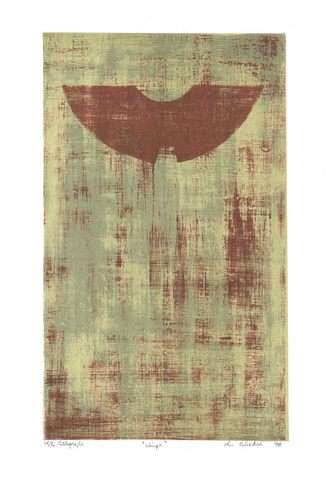 AN BLOCKX - LIMITED EDITION PRINT - 46/70 - 1998  TITLED - WINGS