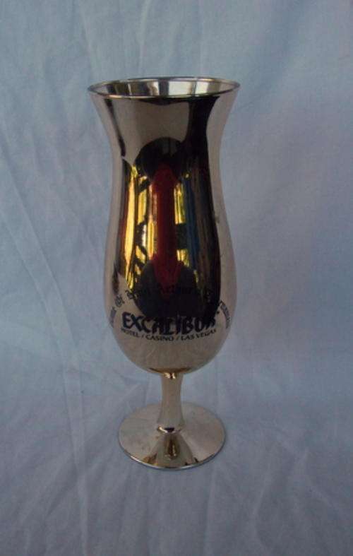 EXCALIBUR - HOME OF KING ARTHUR'S TOURNAMENT - HOTEL / CASINO / LAS VEGAS GOBLET