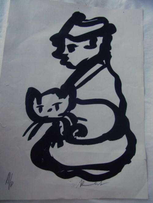 VADER KLAERHOUT SIGNED PRINT - HAVE A LOOK!