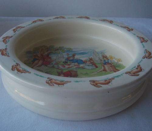 VINTAGE DOULTON BARBARA VERNON BUNNYKINS PORRINGER