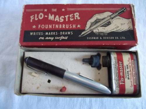 AND HERE WE HAVE..... THE ORIGINAL FELT TIP PEN WITH REFILL TIN