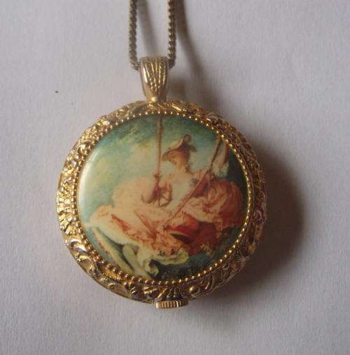 SWISS ORIS PENDANT WATCH ** WORKING ** JUST BEAUTIFUL!