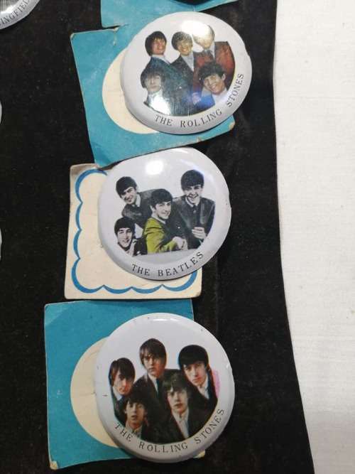 Rock and roll memorabilia. Beatles, Rolling Stones and more. 1960s but as new.