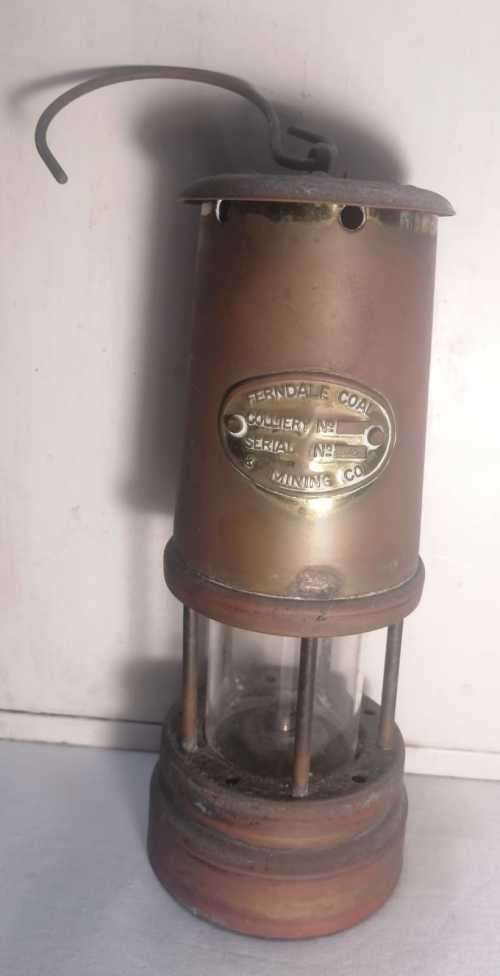 Ferndale mining lamp