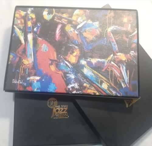 Kervin Cupido and Debra Hurd - Jazz Festival 2009 - limited edition prints on blocked canvas.