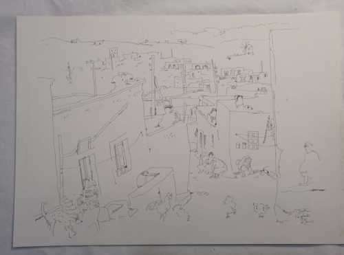 4 x Beautiful Walter Battis prints. Part of a collection published by Art Folio.