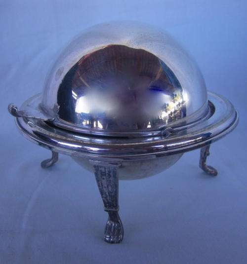 EPNS DOMED BUTTERDISH IN PERFECT WORKING ORDER