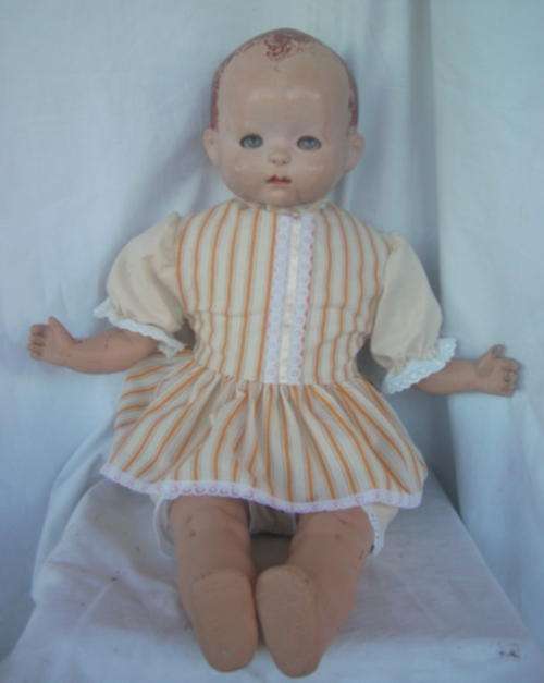 VERY OLD PEDIGREE BABY DOLL