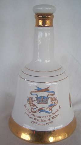 BELLS WHISKY 500ML COMEMORATING THE BIRTH OF PRINCE WILLIAM - THE FUTURE KING OF ENGLAND