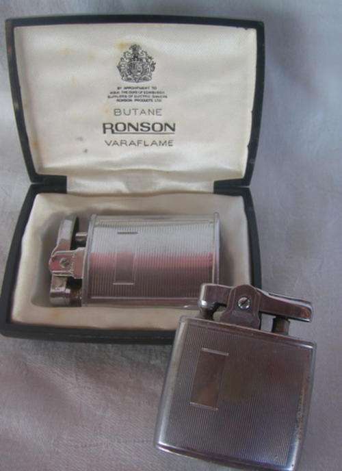 TWO RONSON LIGHTERS AND A RONSON CASE GOING ON THIS CRAZZEE R1 SALE @ SUNSHINE TRADING