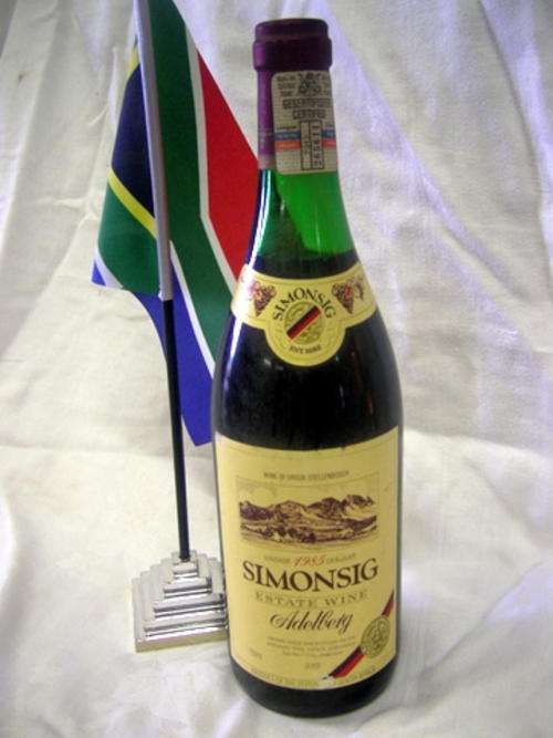 SIMONSIG 1985 ADELBERG ESTATE WINE