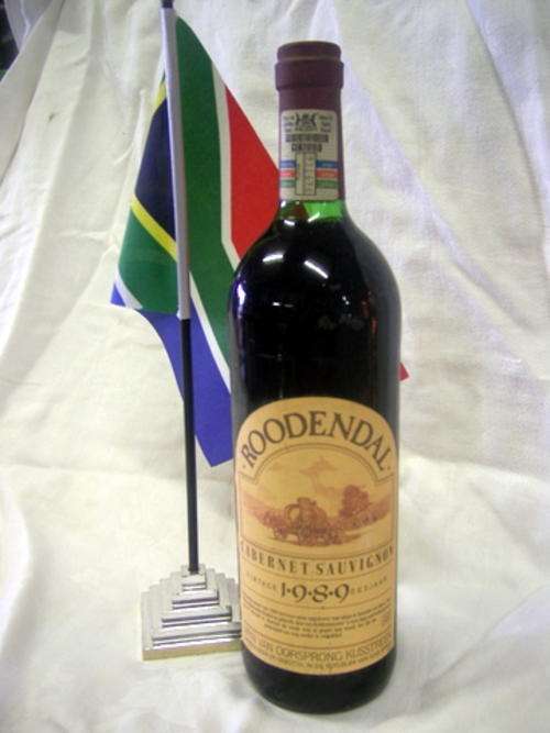 1989 ROODENDAL CABERNET SAUVIGON