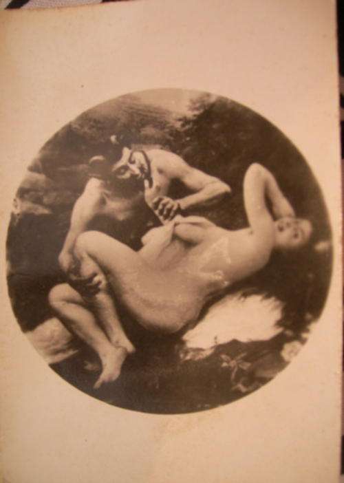 1920'S FRENCH EROTIC CARD #1  - RARE, LOVELY AND COLLECTABLE