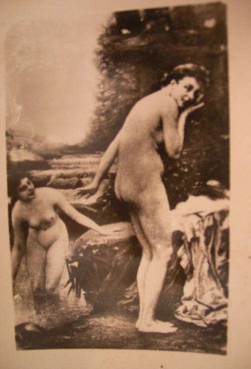 1920'S FRENCH EROTIC CARD # 8 - LOVELY, RARE AND COLLECTABLE