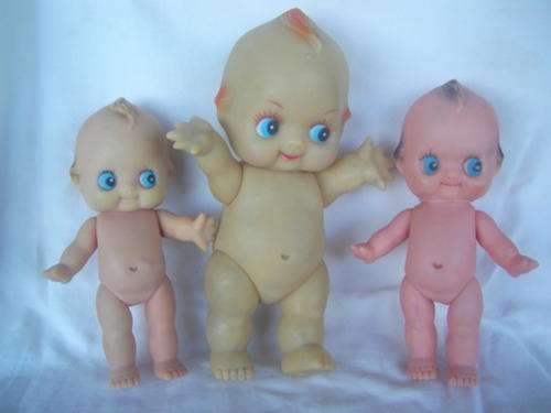 THREE SWEET CUPIE DOLLS - POSTAGE ONLY R35
