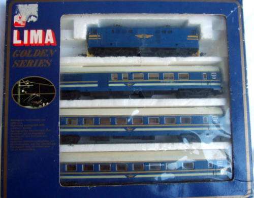 WOW - BOXED LIMA - THE SAR BLUE TRAIN WITH LOCOMOTIVE - AS NEW!!