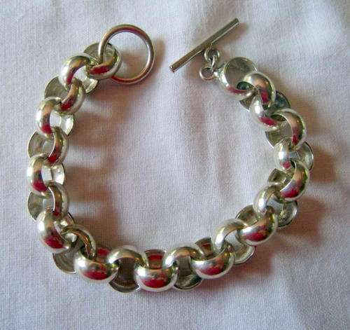 CHUNKY BOUCHER CHAIN BRACELET - STERLING SILVER