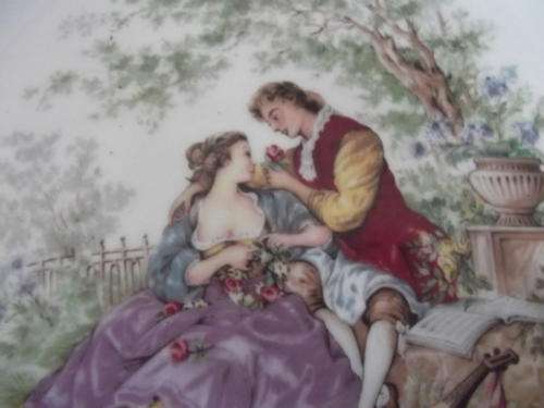 GORGEOUS LIMORGES STYLE DISPLAY PLATE