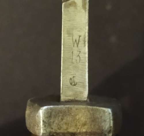 Rare German Sawback Bayonet  -  E and F Horster Solingen