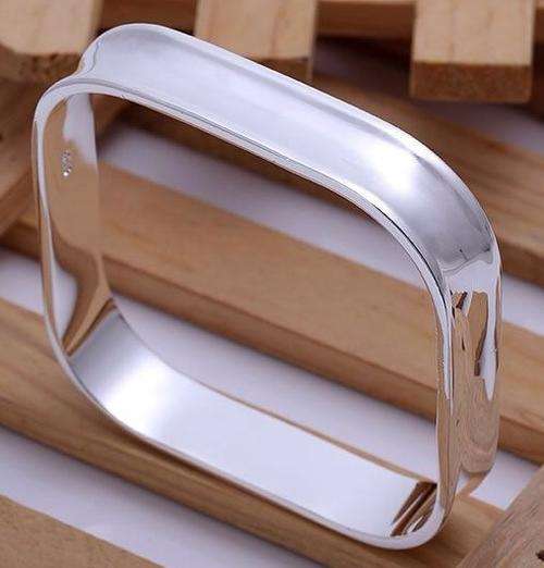 925 Silver Square Bangle