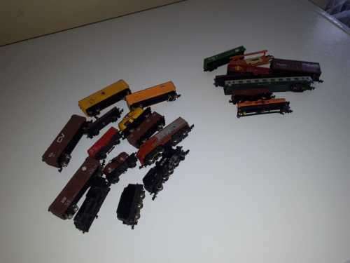 N guage trains tracks and structures!