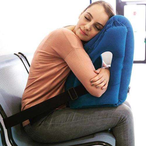 Napsac travel pillow- Blue