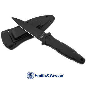 Smith & Wesson SWHRT3BF Boot Knife Tactical Fixed Blade