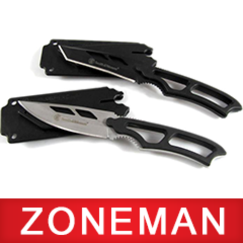 *** CRAZY R1 WEEKLY AUCTION*** SMITH & WESSON Fixed Blade Neck Knife with Sheath SW990/T