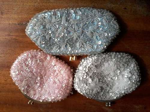 Beaded Cosmetic Bags Bundle 3X