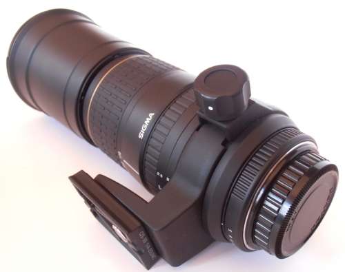 Sigma APO 170-500 mm 1:5-6.3, as new, for Pentax cameras