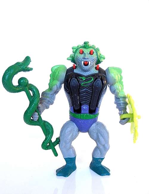 MOTU Vintage 1980's Original SNAKE FACE, complete, He-Man, Masters of the Universe