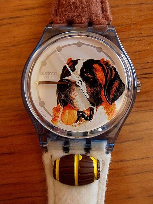 Vintage 1994 SWATCH Barry GN152, unworn, boxed with instructions, SEE MY COLLECTION!