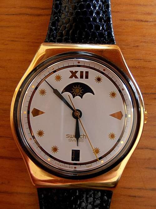 Vintage 1991 SWATCH C.E.O. GX709, unworn, boxed with instructions, SEE MY COLLECTION!