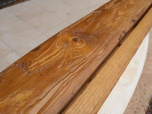 Large wooden display/presentation box with glass, one of two available