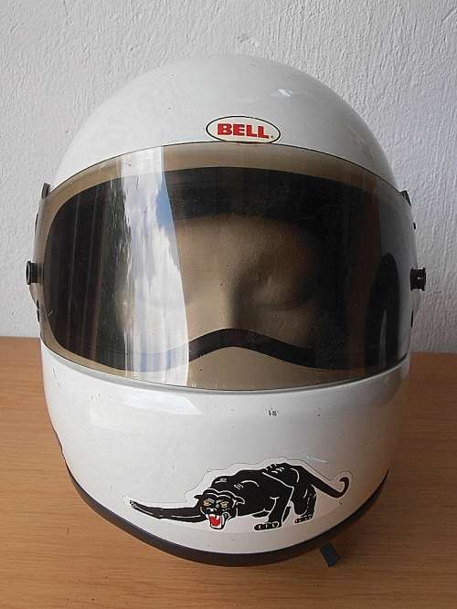 Evel Knievel vintage Bell Star helmet, 1975