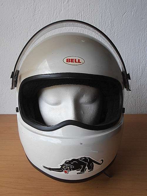 Evel Knievel vintage Bell Star helmet, 1975