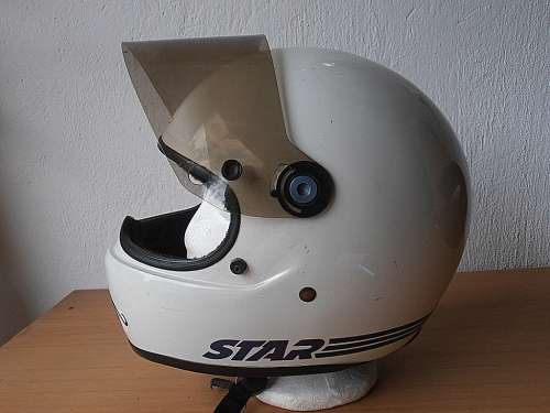 Evel Knievel vintage Bell Star helmet, 1975