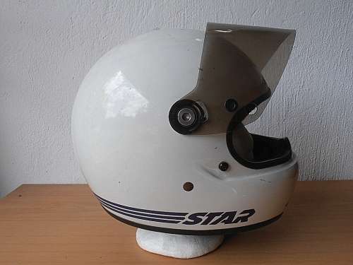 Evel Knievel vintage Bell Star helmet, 1975