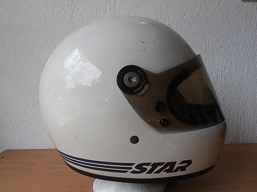 Evel Knievel vintage Bell Star helmet, 1975