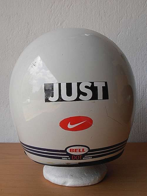 Evel Knievel vintage Bell Star helmet, 1975