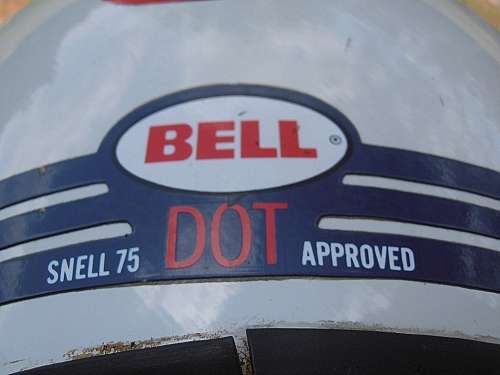 Evel Knievel vintage Bell Star helmet, 1975