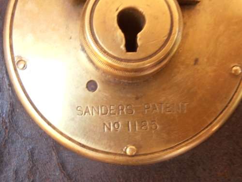 Vintage leather leg of mutton gun case