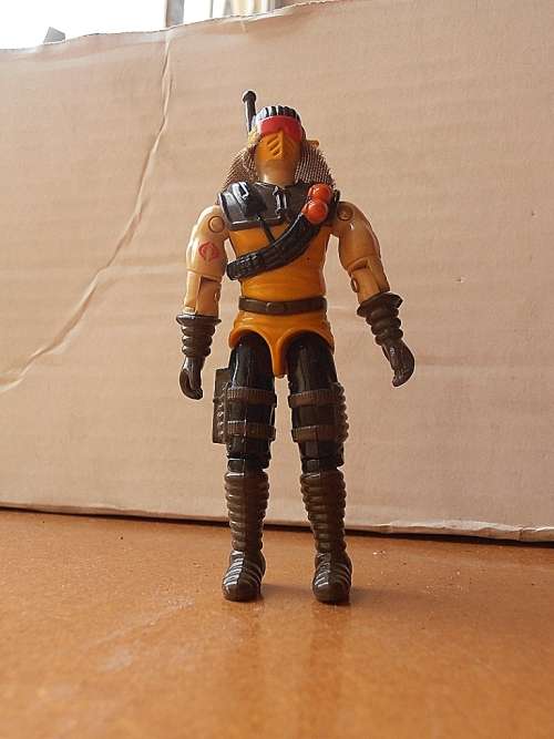 56 x vintage GI Joe figures and weapons, 1984-2004, Hasbro, Lenard, Matchbox